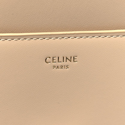 Celine Satinated Calfskin Small 16 Top Handle Bag Beige 6 of 11