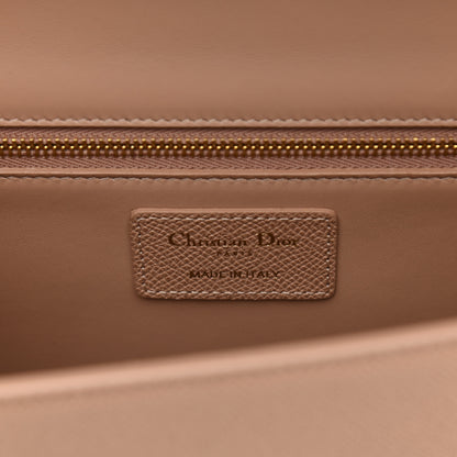 Christian Dior Grained Calfskin 30 Montaigne Flap Bag Nude 6 of 10