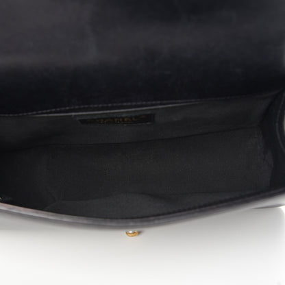 Chanel Lambskin Quilted Medium Boy Flap Black 4 of 10
