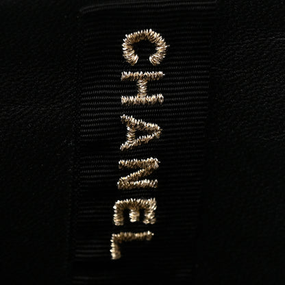 Chanel Wool Tweed Calfskin Cap Toe High Boots 39.5 Light Pink Black 9 of 11