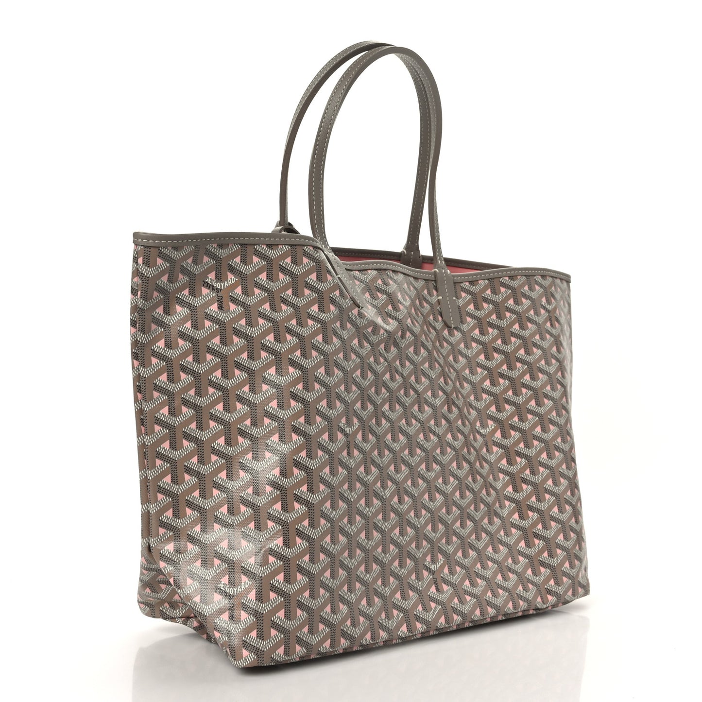Goyardine Saint Louis Claire Voie PM Grege Powder Pink