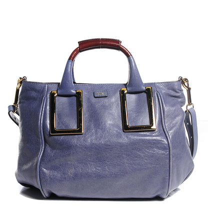 Chloe Calfskin Medium Ethel Satchel Blue 1 of 9