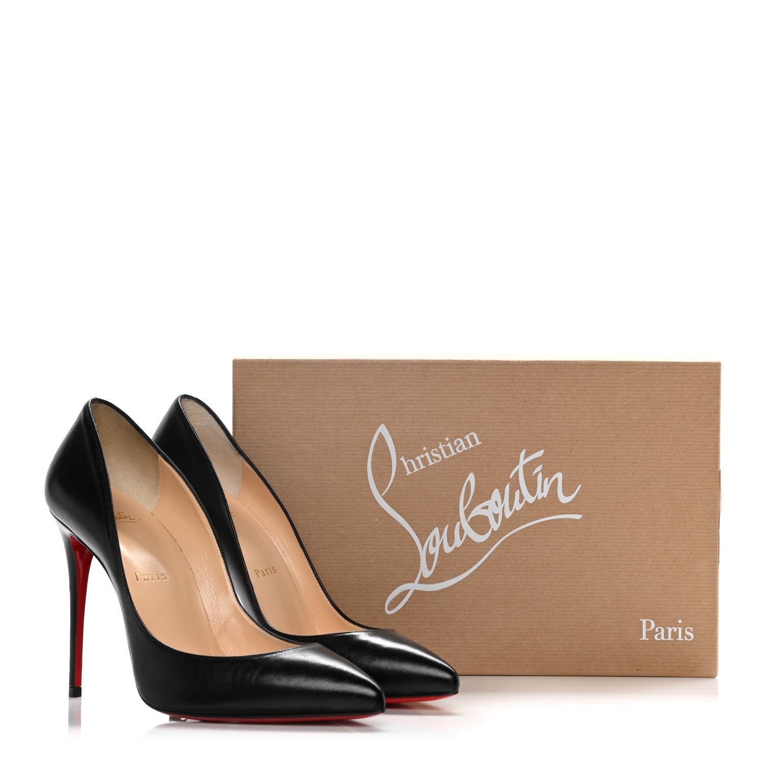 Christian Louboutin Shiny Nappa Pigalle Follies 100 Pumps 38 Black 17 of 17