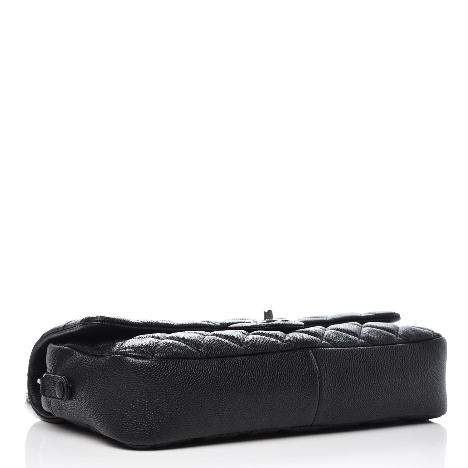 Chanel Caviar Quilted Jumbo Easy Flap Black 5 of 8