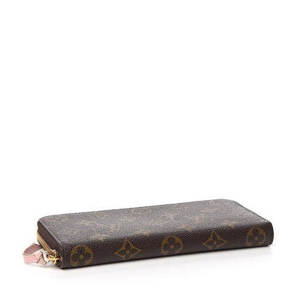 Louis Vuitton Monogram Clemence Wallet Rose Ballerine 3 of 6