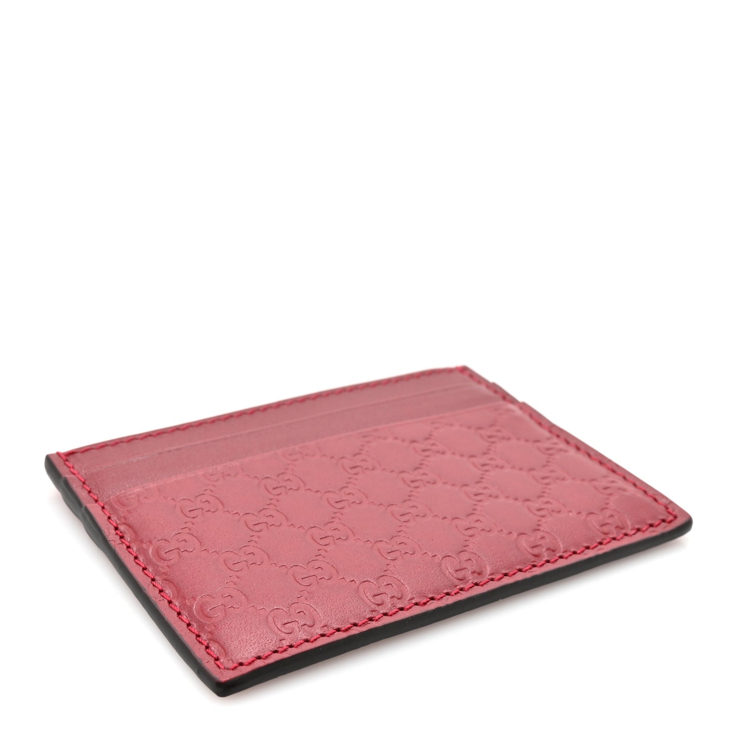 Microguccissima Card Holder Red