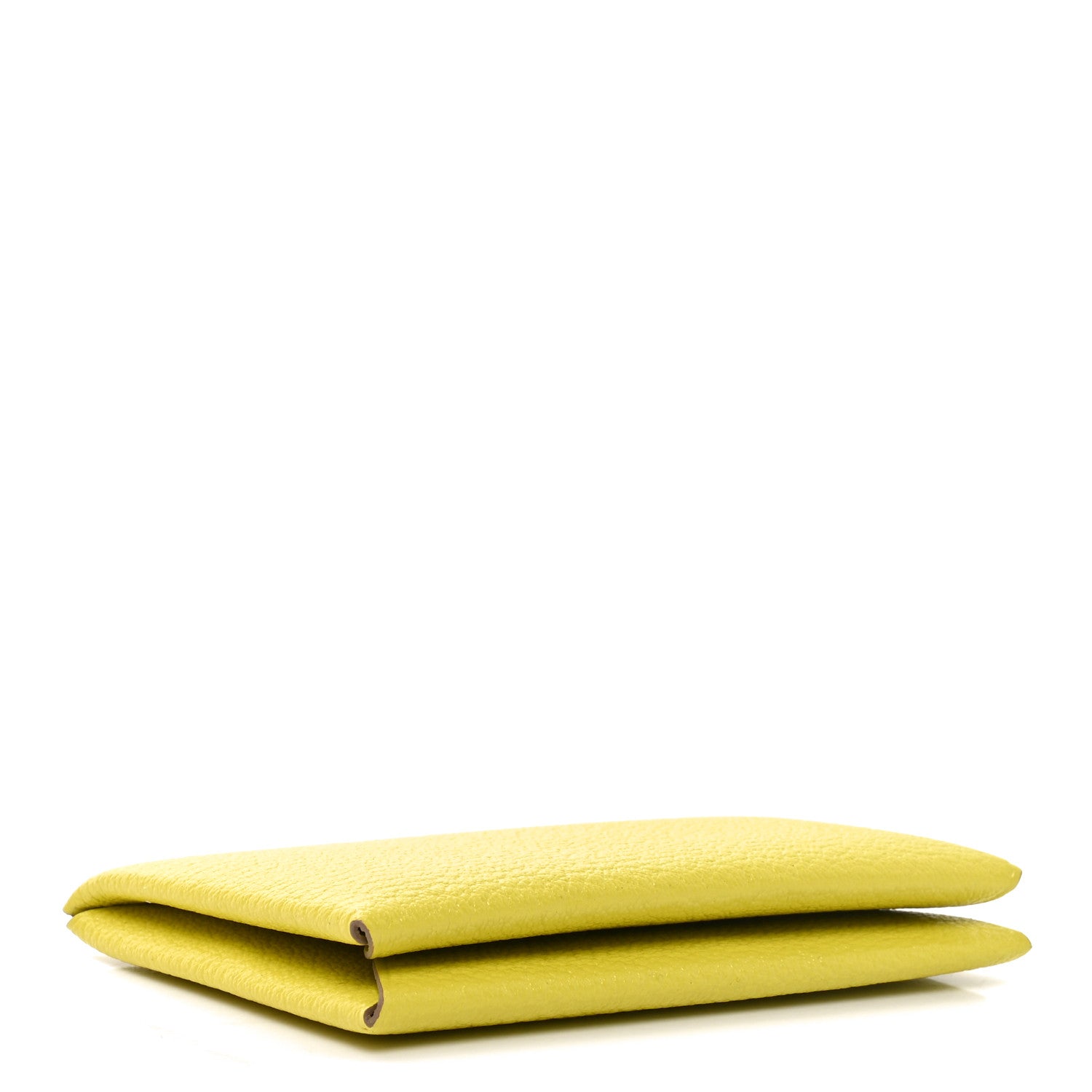 Hermes Chevre Mysore Calvi Card Case Lime 4 of 8