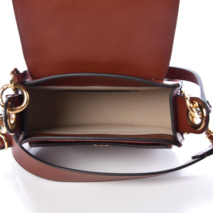 Chloe Calfskin Small Tess Bag Sepia Brown 5 of 9