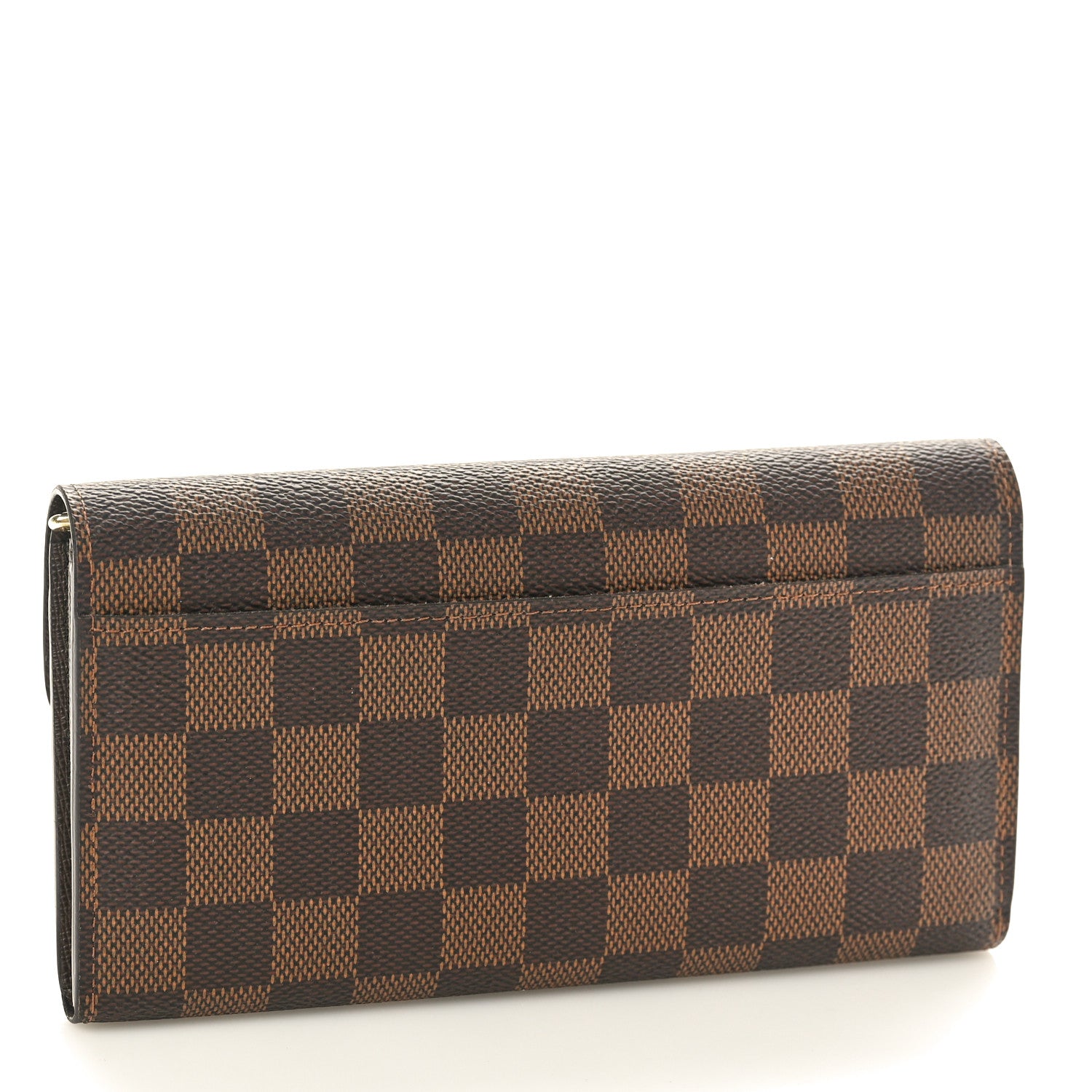 Louis Vuitton Damier Ebene Sarah Wallet NM 3 of 7