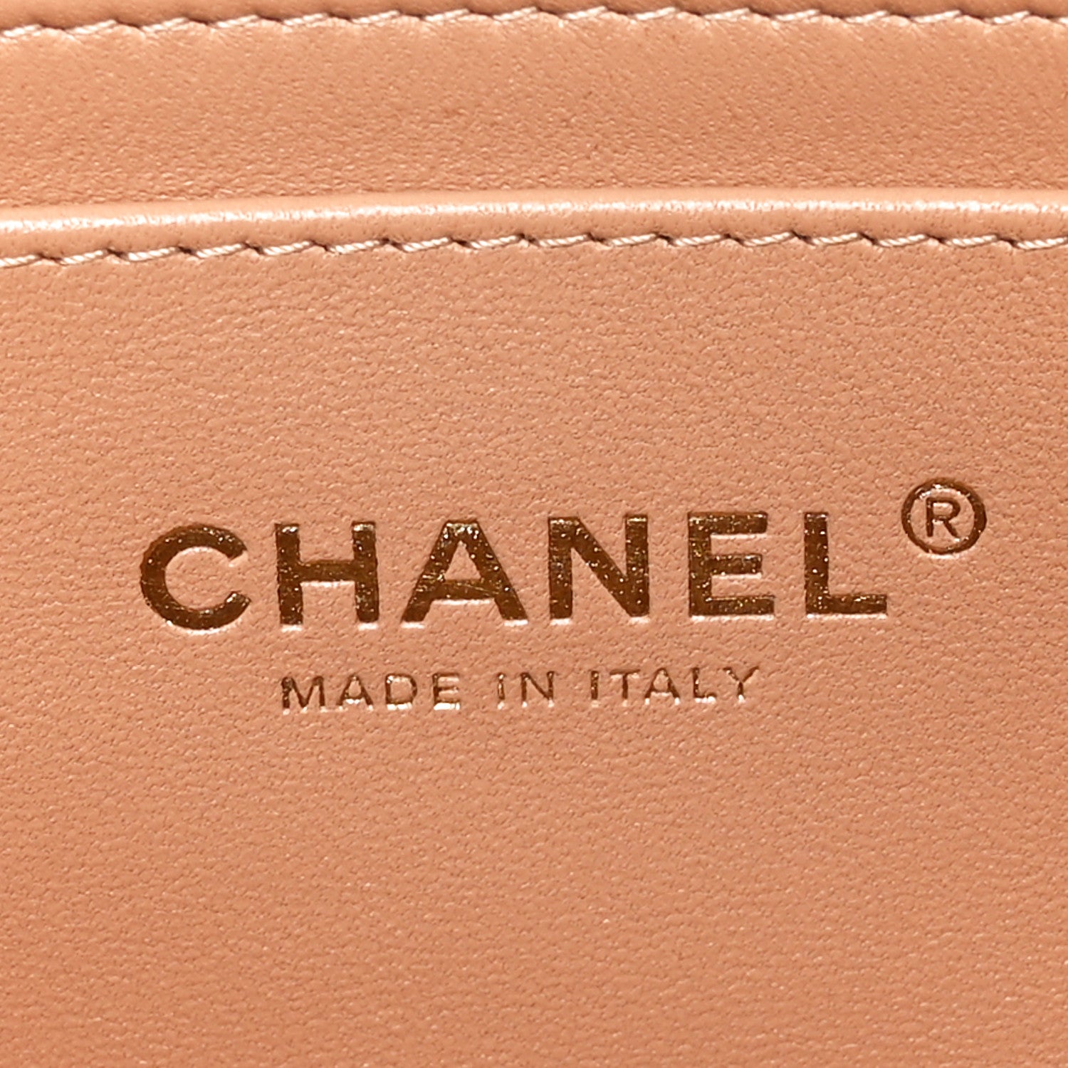 Chanel Lambskin Quilted Mini Rectangular Flap Brown 6 of 10