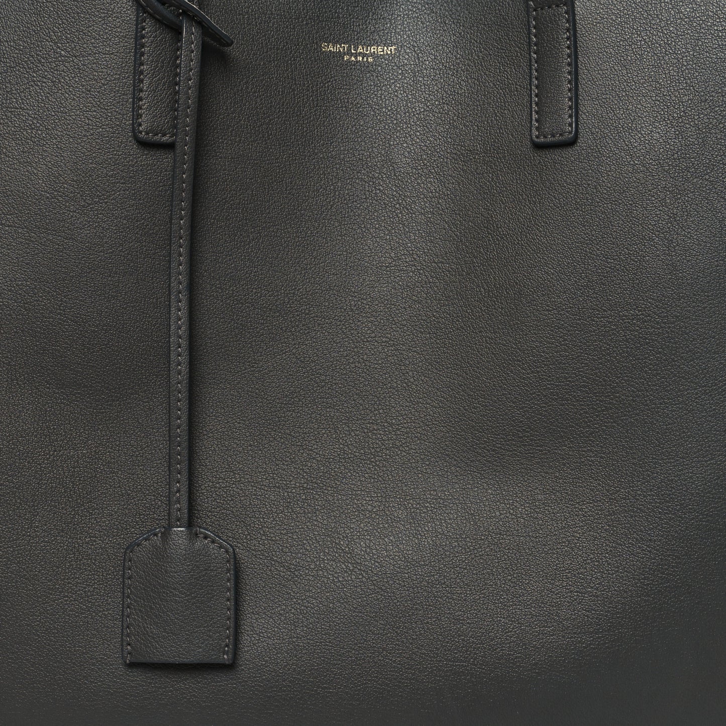 Calfskin Large Shopping Tote Storm