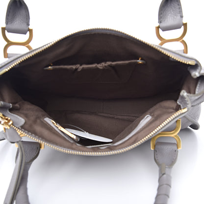 Chloe Calfskin Medium Marcie Satchel Cashmere Grey 5 of 13