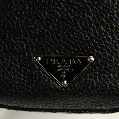 Prada Vitello Daino Shoulder Bag Nero Black 5 of 7