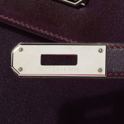 Hermes Box Kelly Sellier 32 Raisin 7 of 8