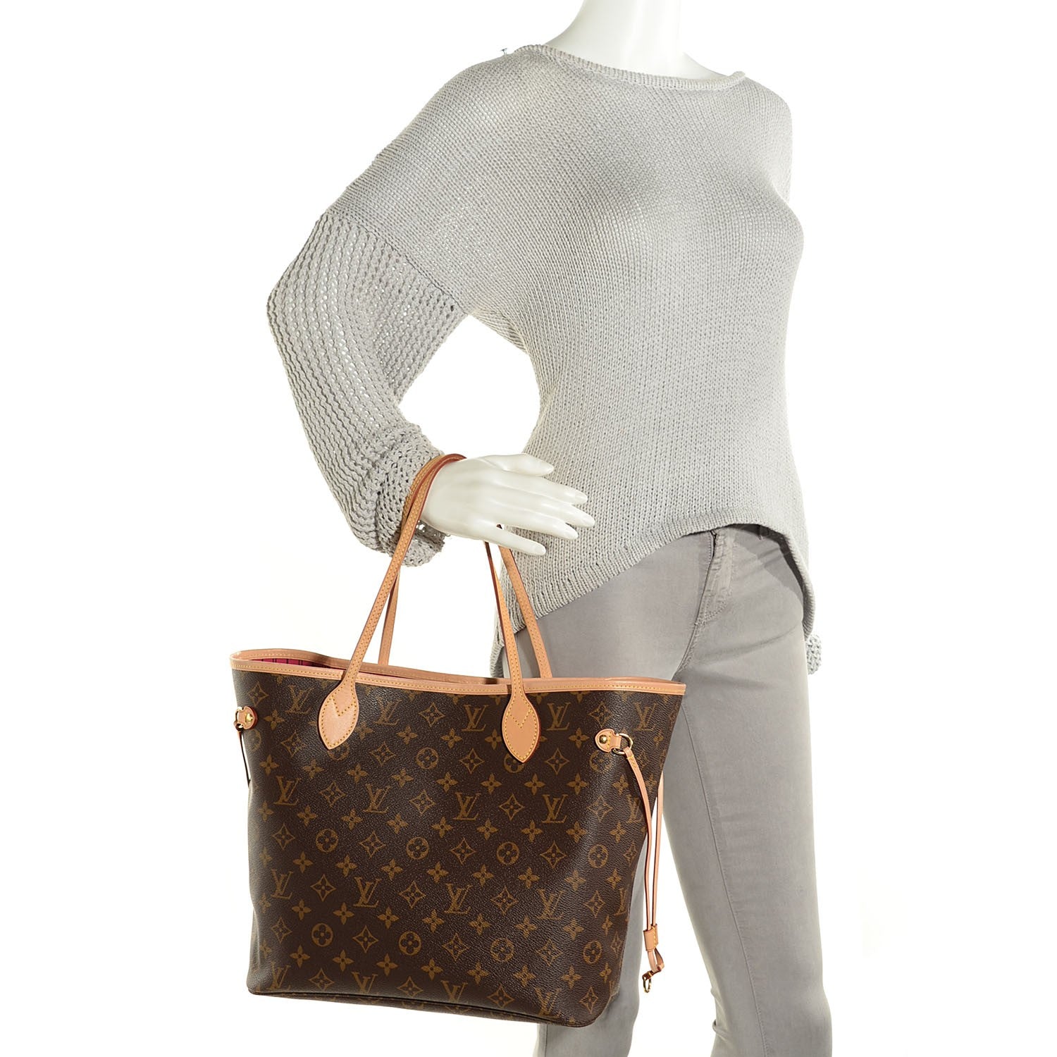 Louis Vuitton Monogram Neo Neverfull MM Pivoine 2 of 10