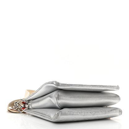 Louis Vuitton Metallic Lambskin Embossed Monogram Coussin PM Silver 4 of 10