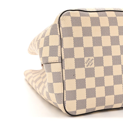 Louis Vuitton Damier Azur Neonoe MM Eau De Rose 10 of 15