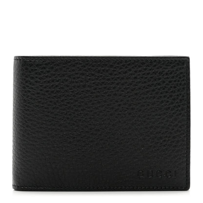 Gucci Dollar Calfskin Bi-Fold Wallet Black 1 of 8