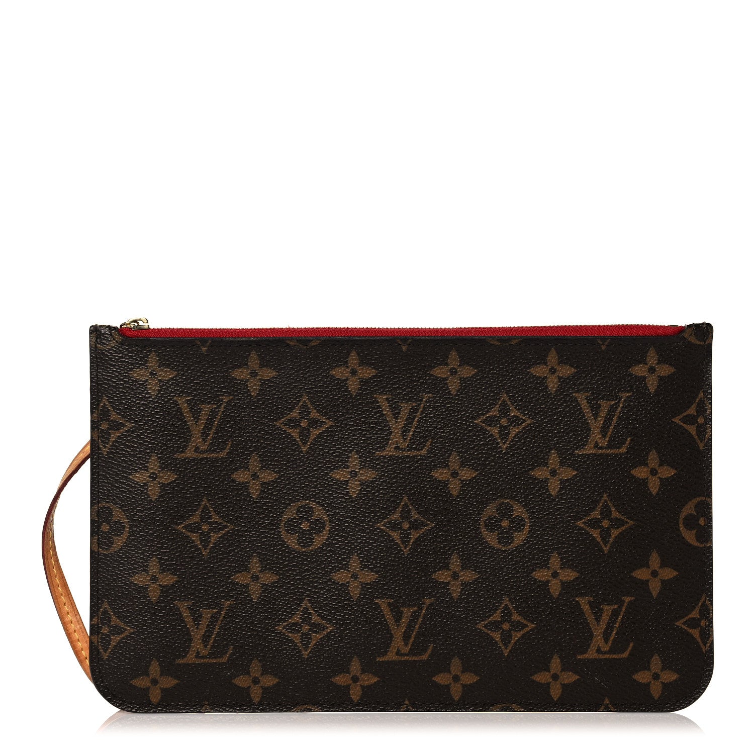 Louis Vuitton Monogram Neverfull MM GM Pochette Cherry 1 of 12