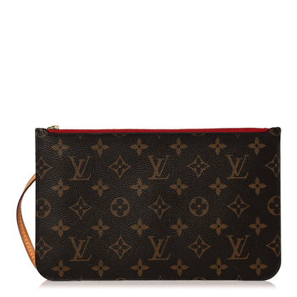 Louis Vuitton Monogram Neverfull MM GM Pochette Cherry 1 of 12
