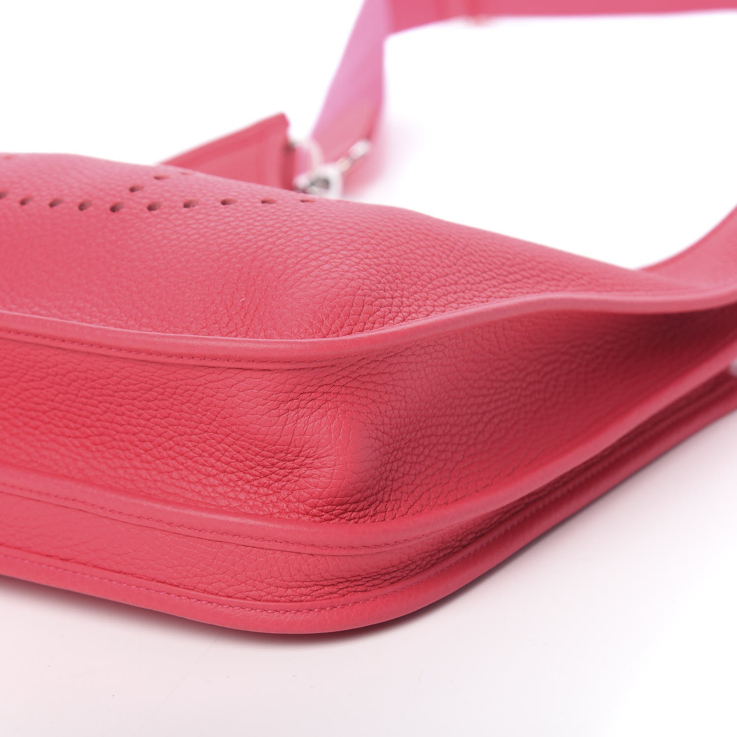 Hermes Taurillon Clemence Evelyne III PM Rose Extreme 9 of 10