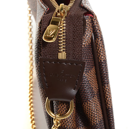 Louis Vuitton Damier Ebene Eva Clutch 10 of 10