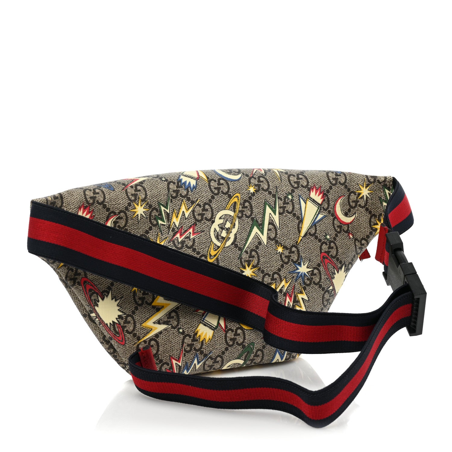 Gucci GG Supreme Monogram Childrens Space Print Belt Bag Multicolor 3 of 8