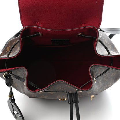 Louis Vuitton Monogram Montsouris PM Black 4 of 4
