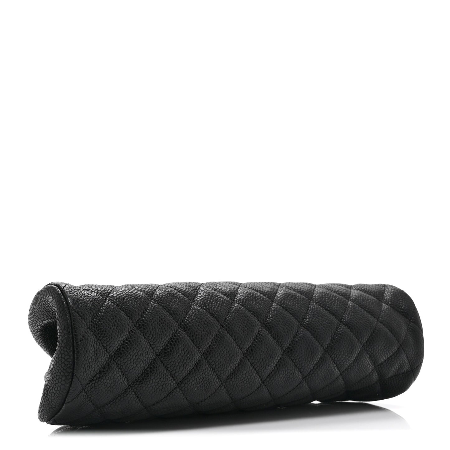 Caviar Quilted Timeless Clutch Black