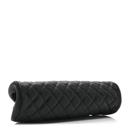 Chanel Caviar Quilted Timeless Clutch Black 4 of 10