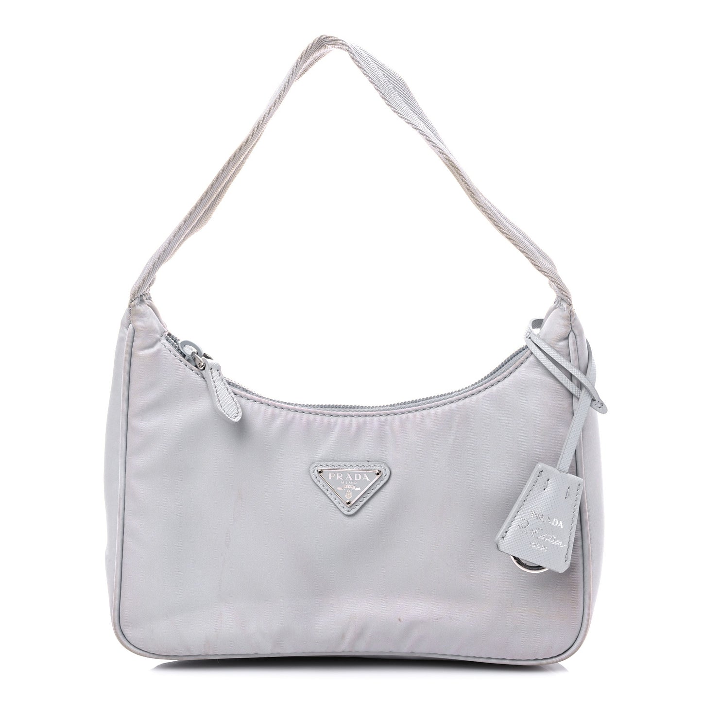 Tessuto Nylon Mini Re-Edition 2000 Bag Fiordaliso