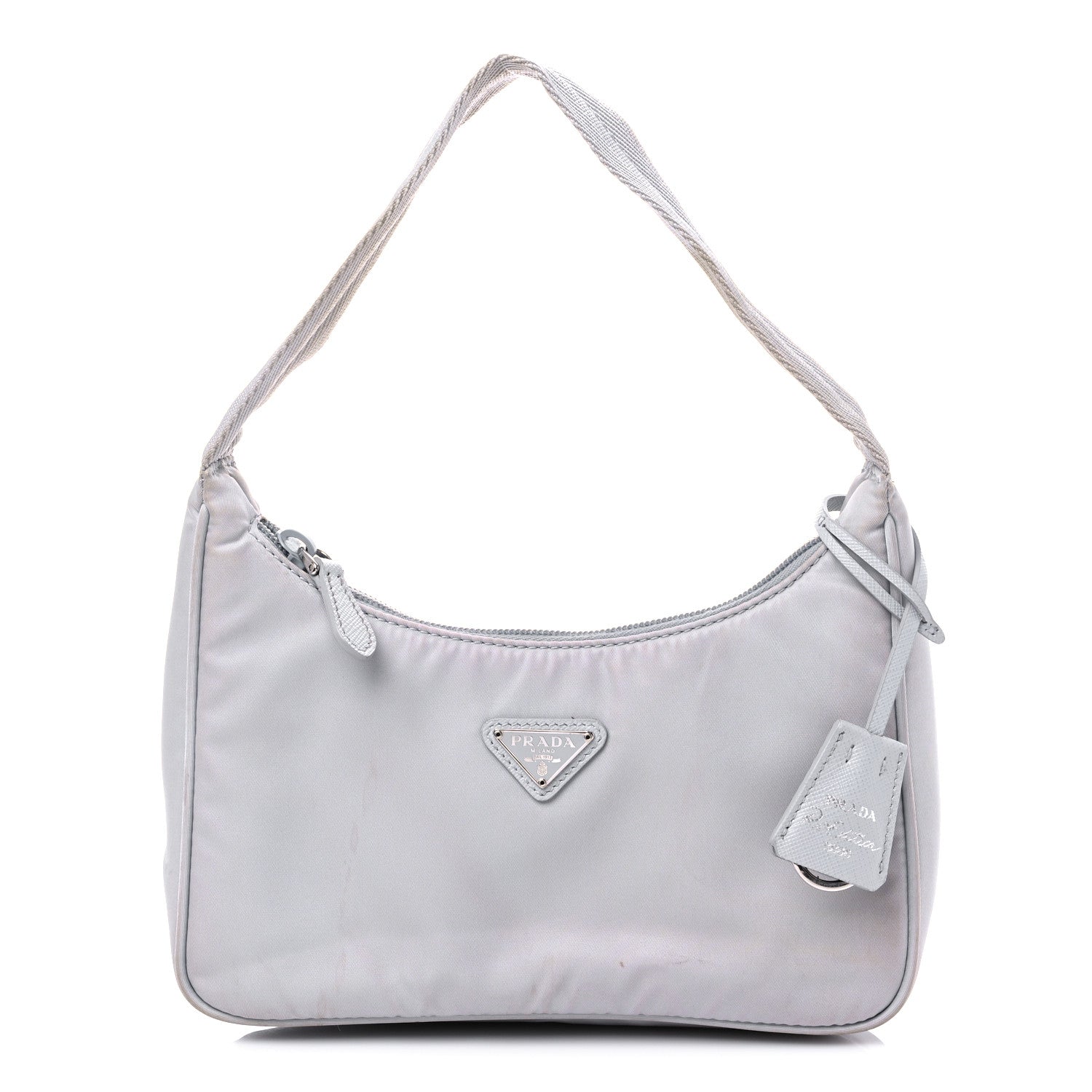 Prada Tessuto Nylon Mini Re-Edition 2000 Bag Fiordaliso 1 of 14