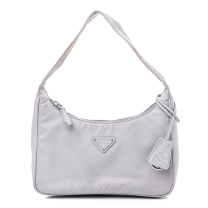 Prada Tessuto Nylon Mini Re-Edition 2000 Bag Fiordaliso 1 of 14