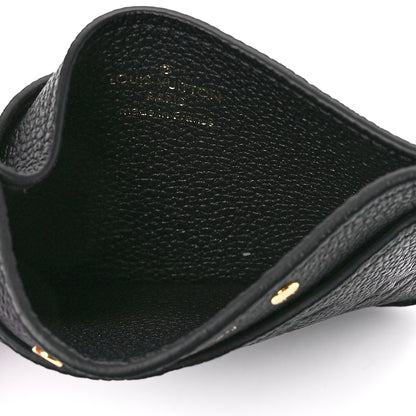 Louis Vuitton Empreinte Card Holder Black 5 of 11
