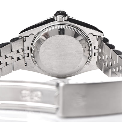 Rolex Stainless Steel 18K White Gold Diamond 26mm Oyster Perpetual Datejust Watch Silver Jubilee 69174 6 of 6