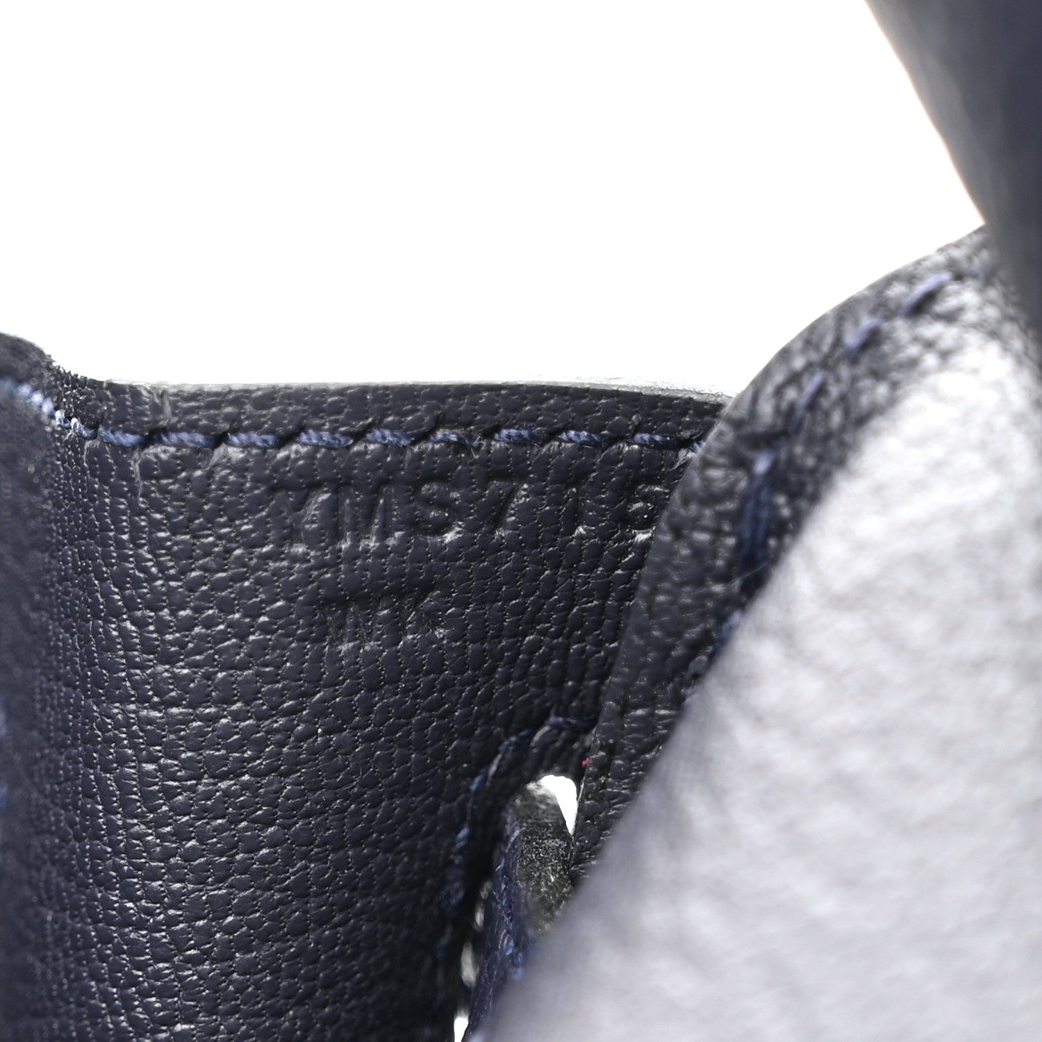 Hermes Togo Birkin 25 Bleu Nuit 7 of 10
