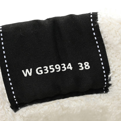 Chanel Calfskin Womens Logo Sneakers 38 White Pink 9 of 10