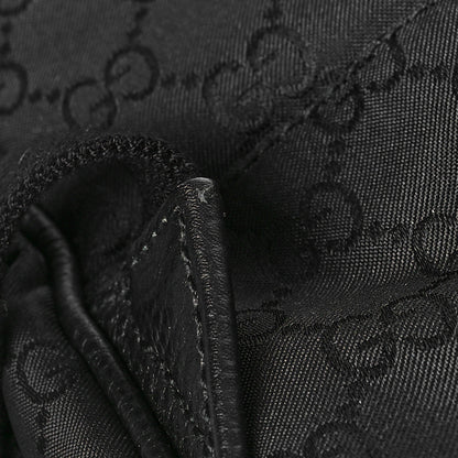 Gucci Nylon Monogram Slim Backpack Black 10 of 12