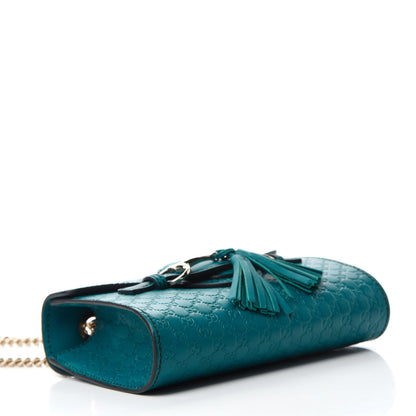 Gucci Microguccissima Mini Emily Shoulder Bag Deep Cobalt 4 of 10