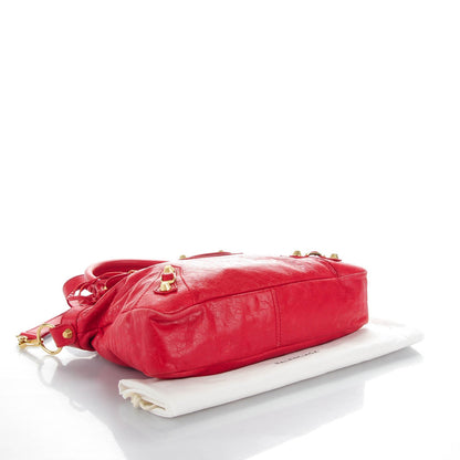 Balenciaga Agneau Giant 12 Gold Hardware Town Rouge Cardinal 4 of 7