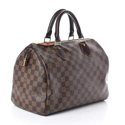 Louis Vuitton Damier Ebene Speedy 30 3 of 15