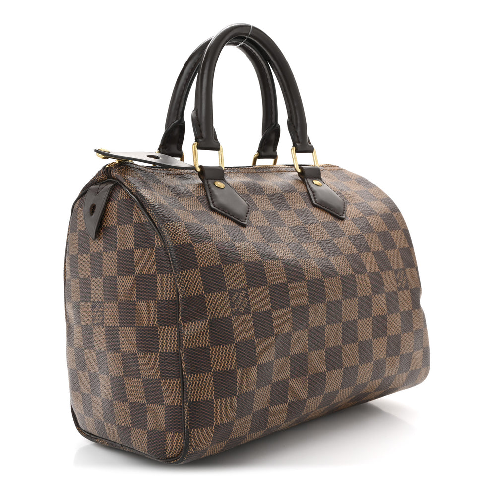 Louis Vuitton Damier Ebene Speedy 25 1848756 – FASHIONPHILE