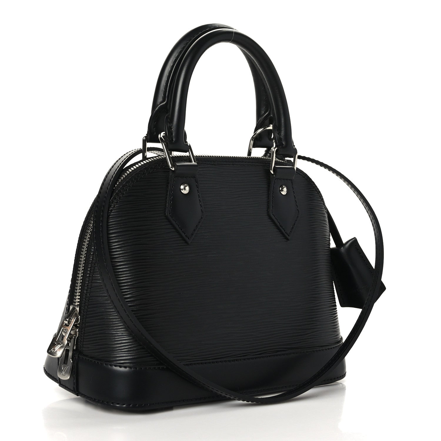 Louis Vuitton Epi Alma BB Black 3 of 8