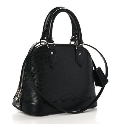 Louis Vuitton Epi Alma BB Black 3 of 8