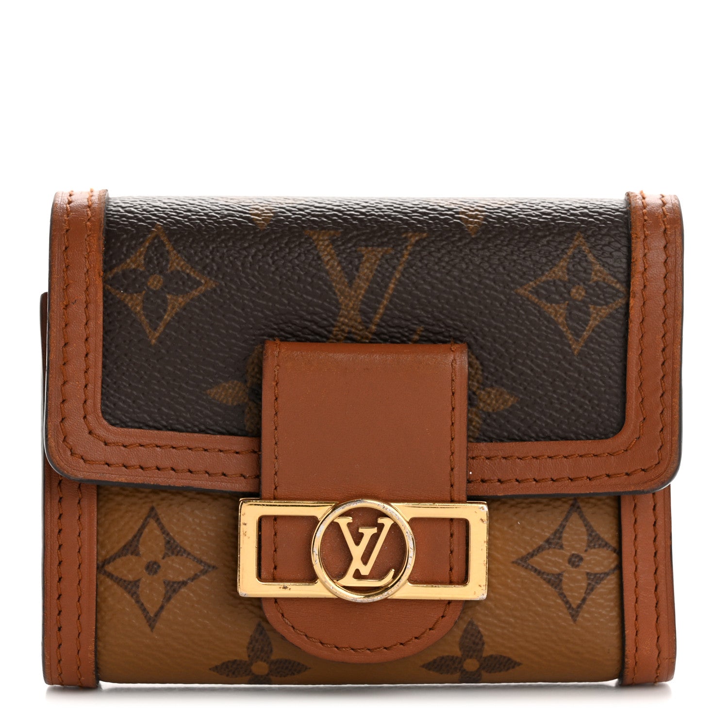Louis Vuitton Reverse Monogram Dauphine Wallet 1 of 13