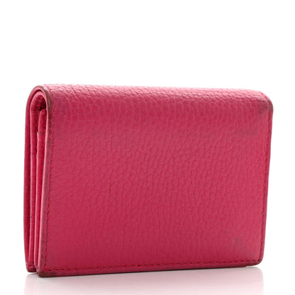 Gucci Dollar Calfskin GG Marmont Card Case Box Pink 3 of 13