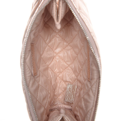 Chanel Metallic Lambskin Quilted Cosmetic Pouch Light Gold 5 of 8