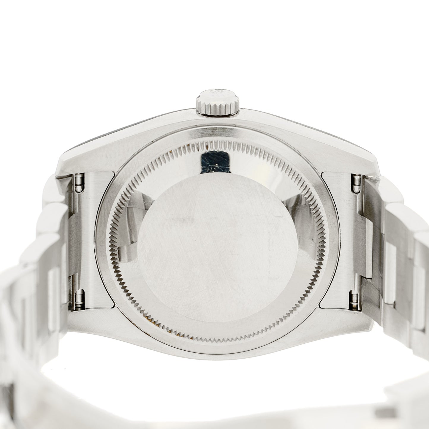 Stainless Steel 18K White Gold 36mm Oyster Perpetual Datejust Watch Pink Flowers 116234