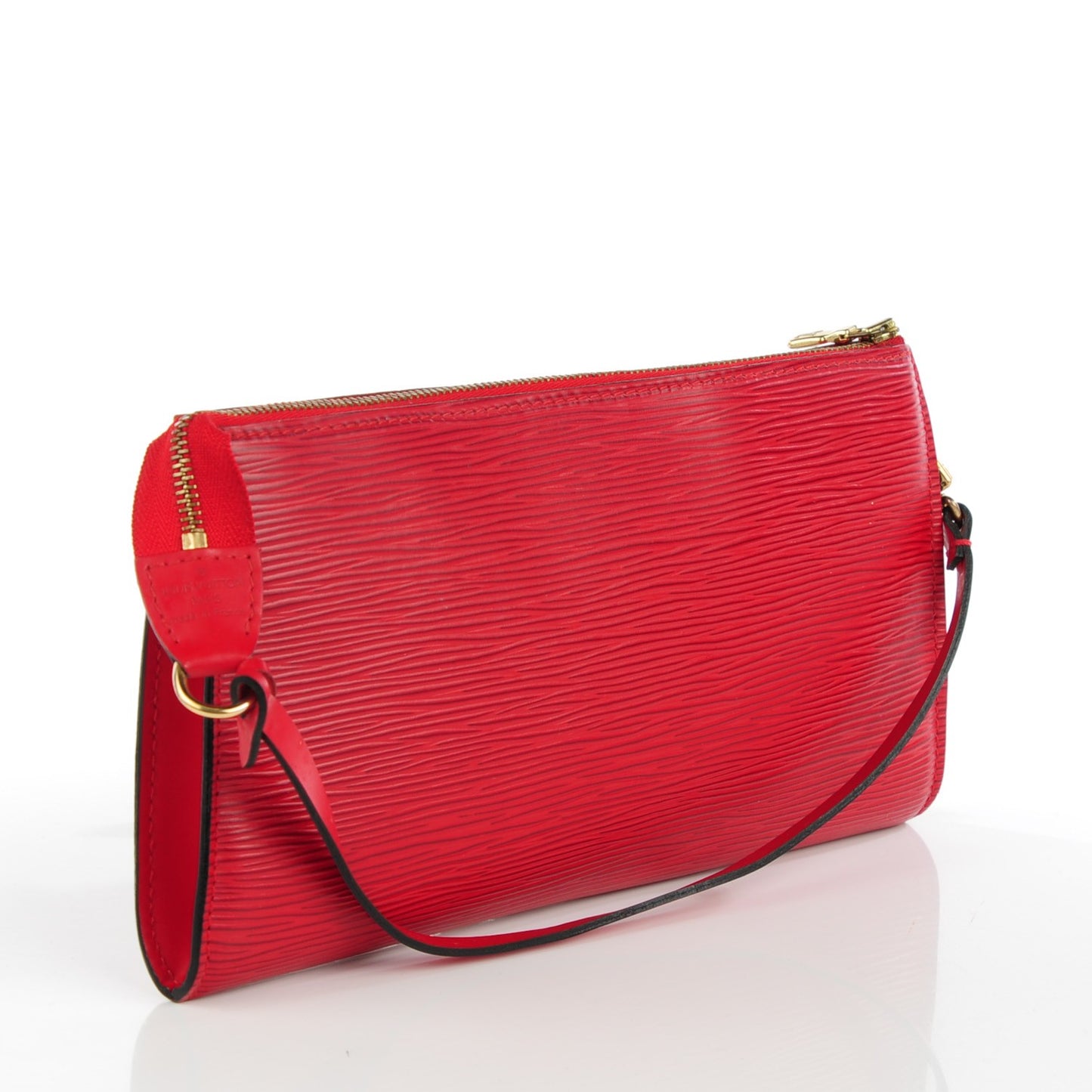 Epi Pochette Accessories 24 Castillan Red