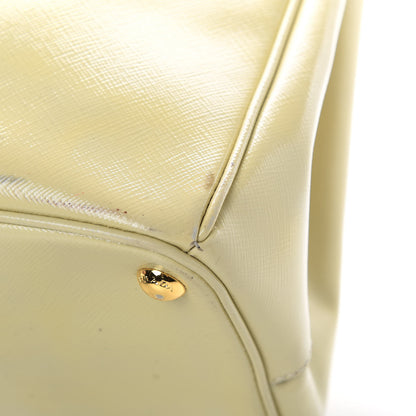 Prada Saffiano Vernice Medium Galleria Double Zip Tote 13 of 19